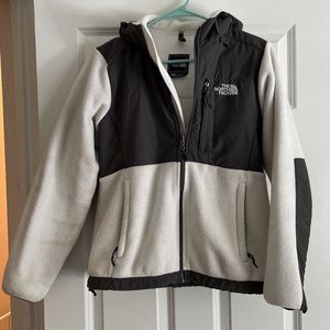 North Face Denali hooded jacket